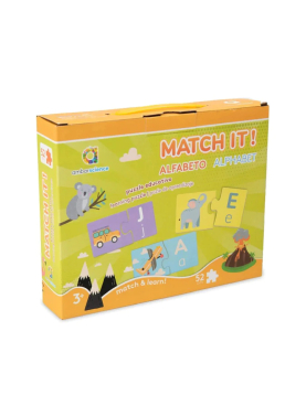 Puzzle Match it! Alfabeto Ambarscience