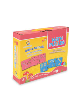 Puzzle Match it! Adição- Subtração Ambarscience