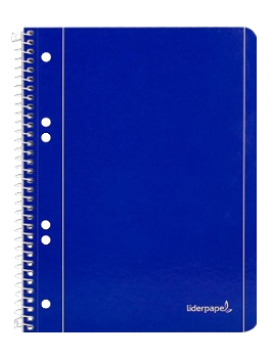Caderno Espiral A5 Quadriculado 70g Azul 80Fls