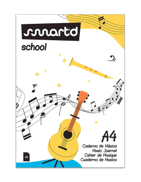 Caderno de Música A4 20Fls
