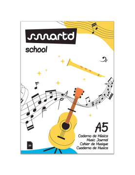 Caderno de Música A5 20Fls