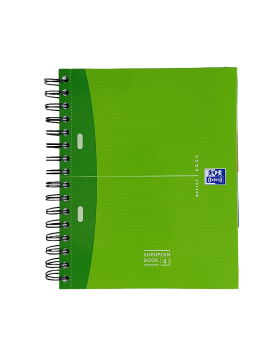 Caderno Espiral A5 Quadriculado Oxford European Book 1un