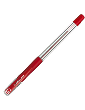 Esferográfica Uni Lakubo SG100 RuberGrip Vermelho 0,7mm 1un