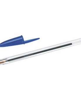Esferográfica BIC Cristal Ball Point Azul 1mm 50un