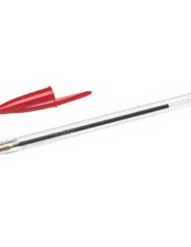 Esferográfica BIC Cristal Ball Point Vermelho 1mm 50un