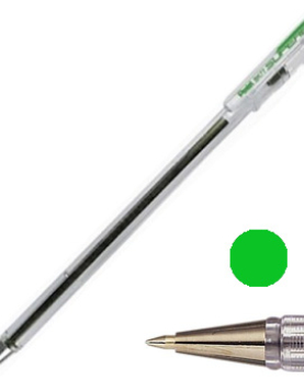 Esferográfica Pentel BK 77 Verde 0,7mm 12un