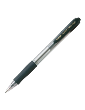 Esferográfica Pilot Super Grip M Retrátil Preto 1mm 1un