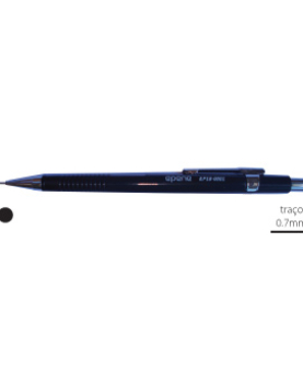 Lapiseira 0,7mm Epene EP18-0001  Preto 1un