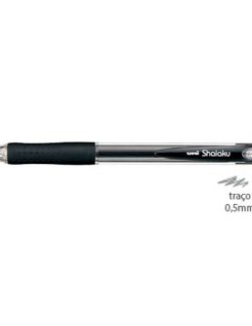 Lapiseira 0,5mm UNI Shalaku M5-100 Preto