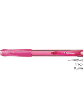 Lapiseira 0,5mm UNI Shalaku M5-100 Rosa
