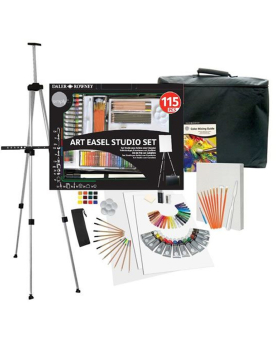 Conjunto Pinturas Complete Art Easel Studio Set 115un