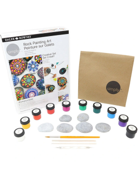 Conjunto Simply Set Creativo Rock Painting Art