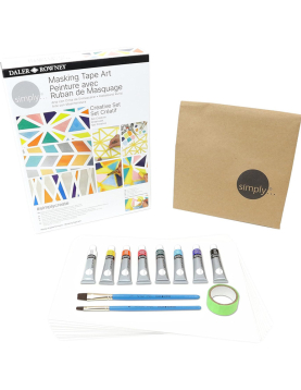 Conjunto Simply Set Creativo Masking Tape Art