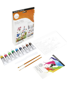 Conjunto Simply Activity Set Acrílico Flores
