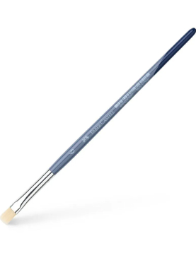 Pincel Guache Aguarela Espatulado Nº6 Faber Castell 1un