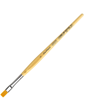 Pincel Hobby Escolar Espatulado Nº6 304 Junior Da Vinci 1un