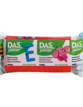 Pasta Modelar Vermelho Junior DAS 100g