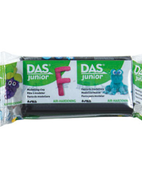Pasta Modelar Preto Junior DAS 100g