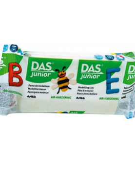 Pasta Modelar Branco Junior DAS 100g