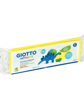 Plasticina Amarelo Patplume Giotto 350g