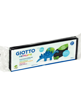 Plasticina Preto Patplume Giotto 350g