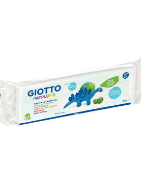 Plasticina Branco Patplume Giotto 350g