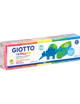 Plasticina 10 Cores Patplume Giotto 10x50g