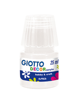 Guache Decor Acrílico 25ml Giotto Branco