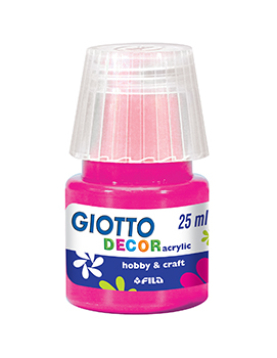 Guache Decor Acrílico 25ml Giotto Magenta