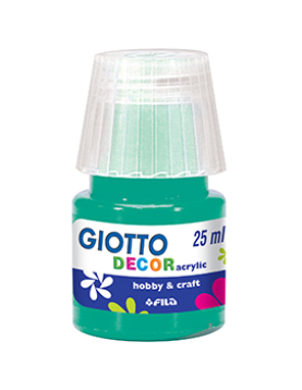 Guache Decor Acrílico 25ml Giotto Verde Esmeralda