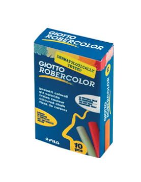 Giz Cores Sortidas Giotto Robercolor Cx 10un