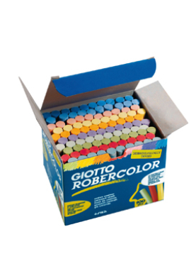Giz Cores Sortidas Giotto Robercolor Cx 100un