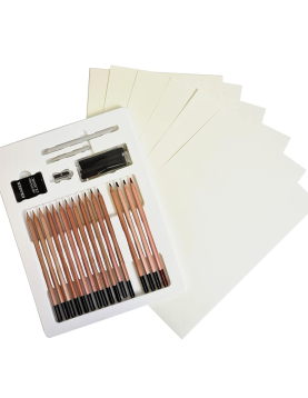 Conjunto Pinturas Simply Set Esboço 40 Peças