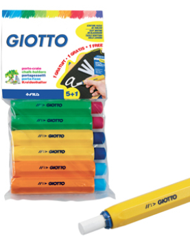 Porta Giz Giotto Blister Sortido 5+1un