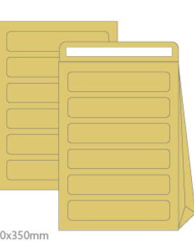 Envelopes Saco Correio Interno 250x350x60mm B4 Kraft 10un
