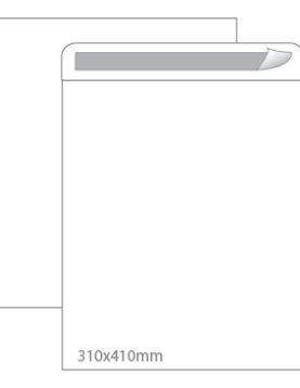 Envelopes Saco 310x410mm Branco 100g Autodex 100un