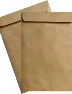 Envelopes Saco 229x324mm C4 Kraft Autodex 50un
