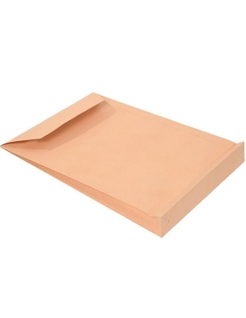 Envelopes Saco 250x353mm B4 Kraft 125gr C/Fole 40mm 250un