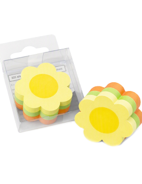 Bloco Notas Aderentes 050x050mm Flor 225 Folhas