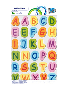 Bloco de Letras Aderentes 200x337mm 30x15 Folhas