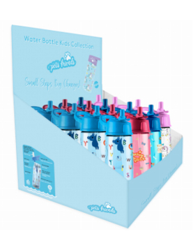Garrafa Infantil Pets Friends Ambar Expositor 16un