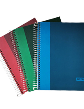 Caderno Espiral A5 Quadriculado NoteBook Sortido 150Fls 1un