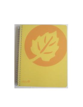 Caderno Espiral A5 Quadriculado PP 120Fls 1un
