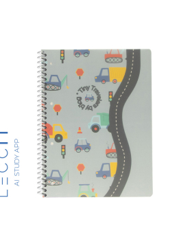 Caderno Espiral A5 Pautado PP PLAY ME Cars 80Fls 1un