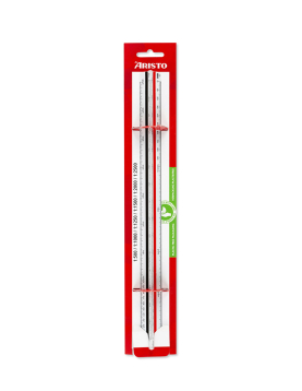 Régua Escala Triangular 30cm Aristo AR23705EB