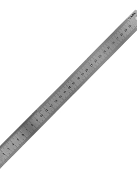 Régua Metálica 30cm CARL CSR30