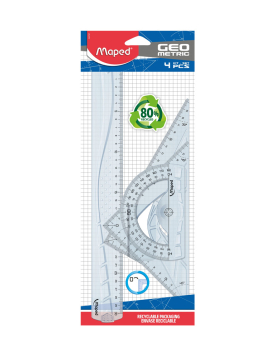 Conjunto Geometria Maped 4 Peças