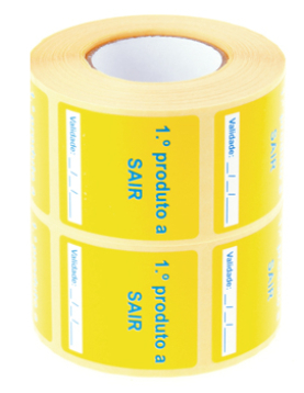 Etiquetas Pré-impressas 1º Produto 40x45mm 2x500=1000un