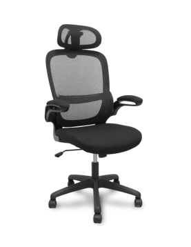 Cadeira Direção Giratória Pro525 Metal Tecido Preto