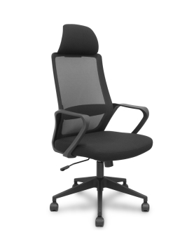 Cadeira Direção Giratória Pro534 Tecido Preto
